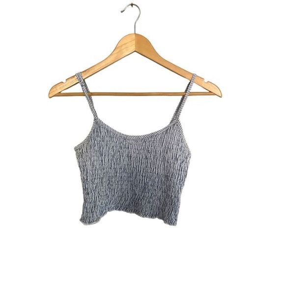 ‎Brandy Melville Striped Cropped Cami Tank Top - Picture 1 of 3